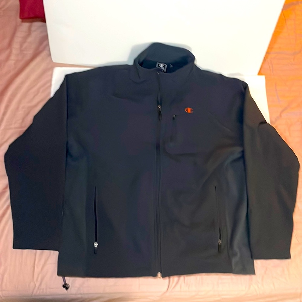 Men’s Large Champion Bonded Micro Fleece Jacket (NEW)